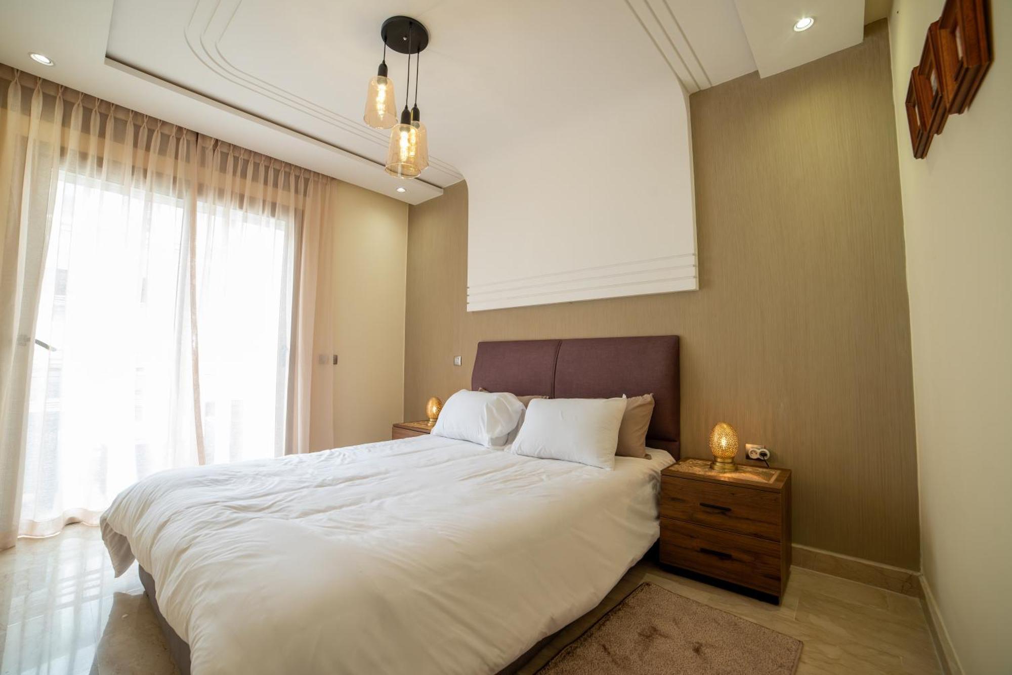 Luxury Seafront Apartment 101Sqm With Wi-Fi And Parking Agadir Luaran gambar
