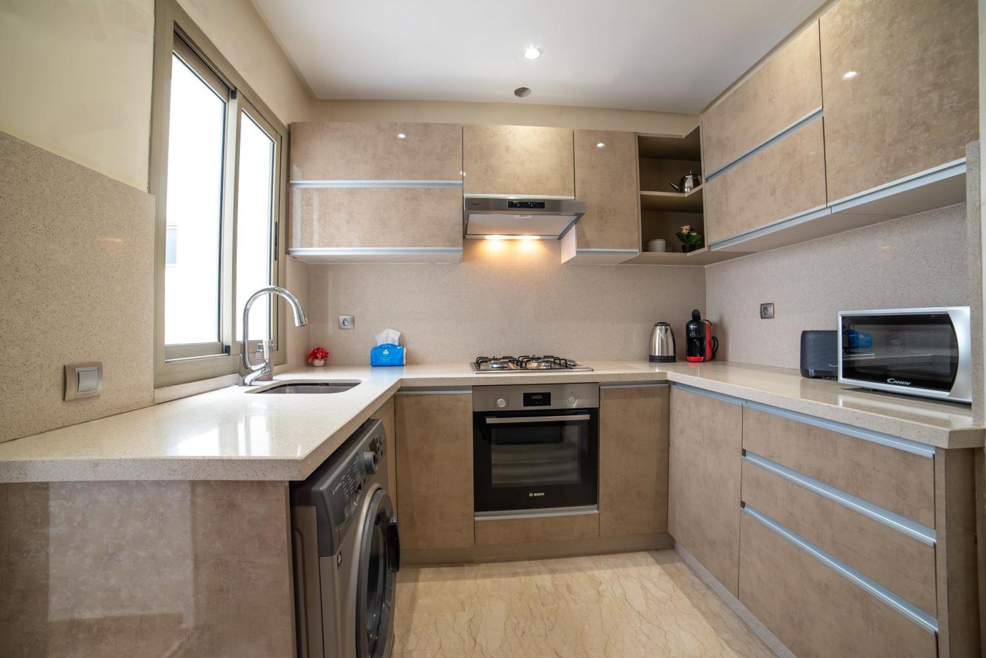 Luxury Seafront Apartment 101Sqm With Wi-Fi And Parking Agadir Luaran gambar