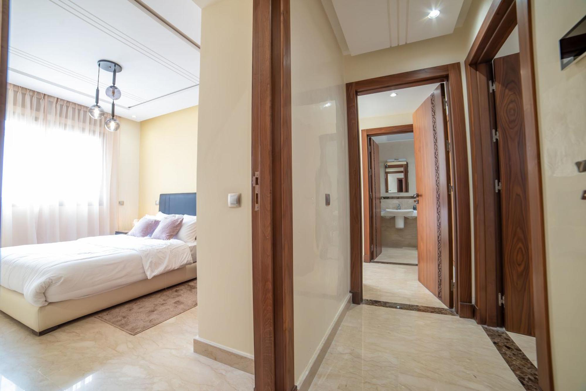 Luxury Seafront Apartment 101Sqm With Wi-Fi And Parking Agadir Luaran gambar