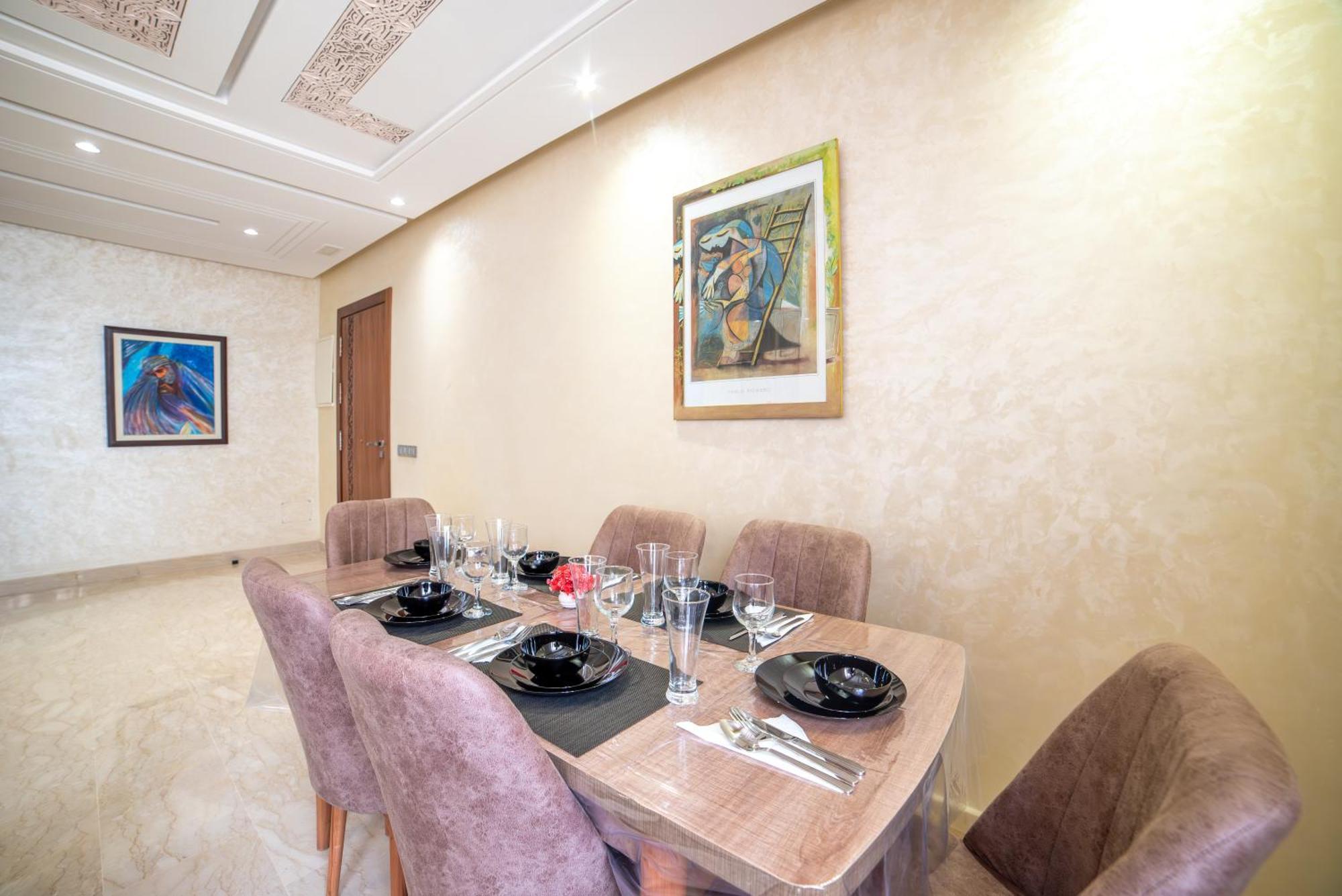 Luxury Seafront Apartment 101Sqm With Wi-Fi And Parking Agadir Luaran gambar